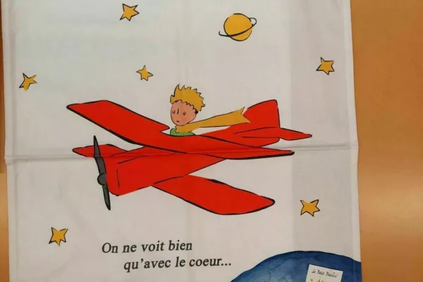 linge vaisselle coton petit prince 14€